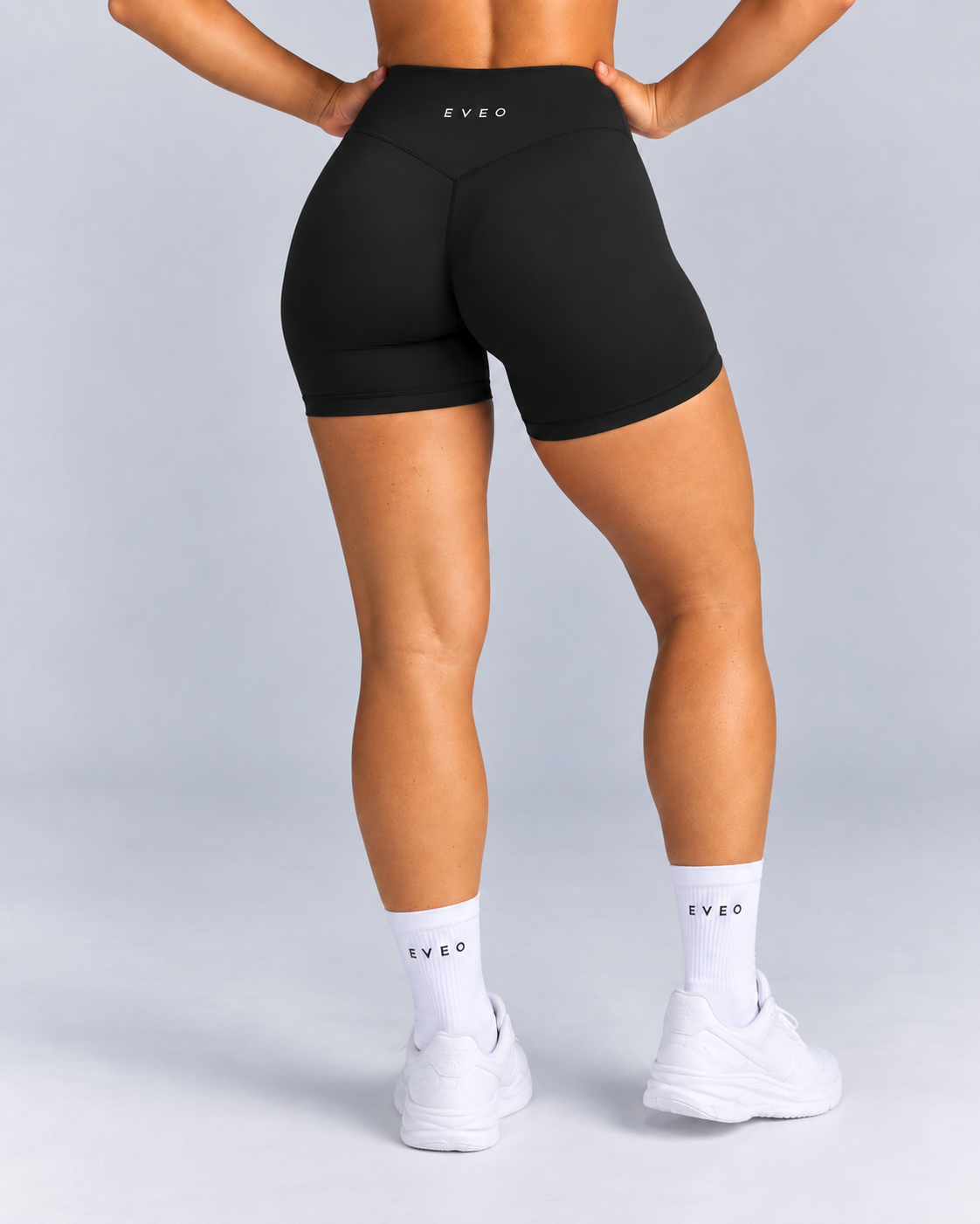 Shorts taille haute MotionSculpt™ 6 po Rouge