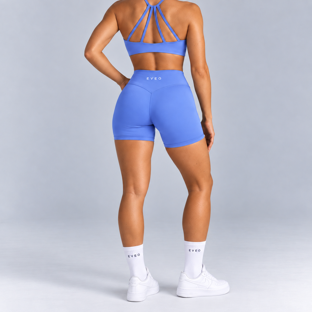 Shorts taille haute MotionSculpt™ 6 po Rouge