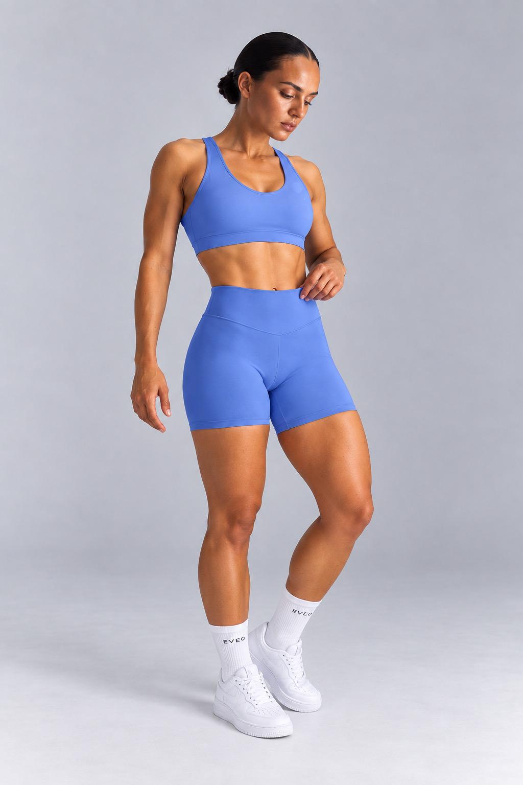 Shorts taille haute MotionSculpt™ 6 po Rouge