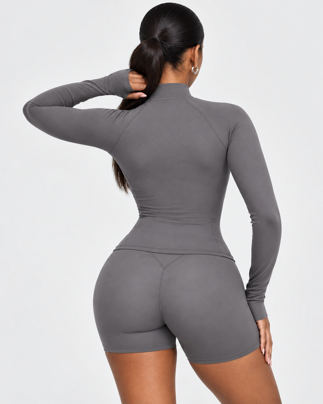 Veste zippée EVEO Sculpt noire