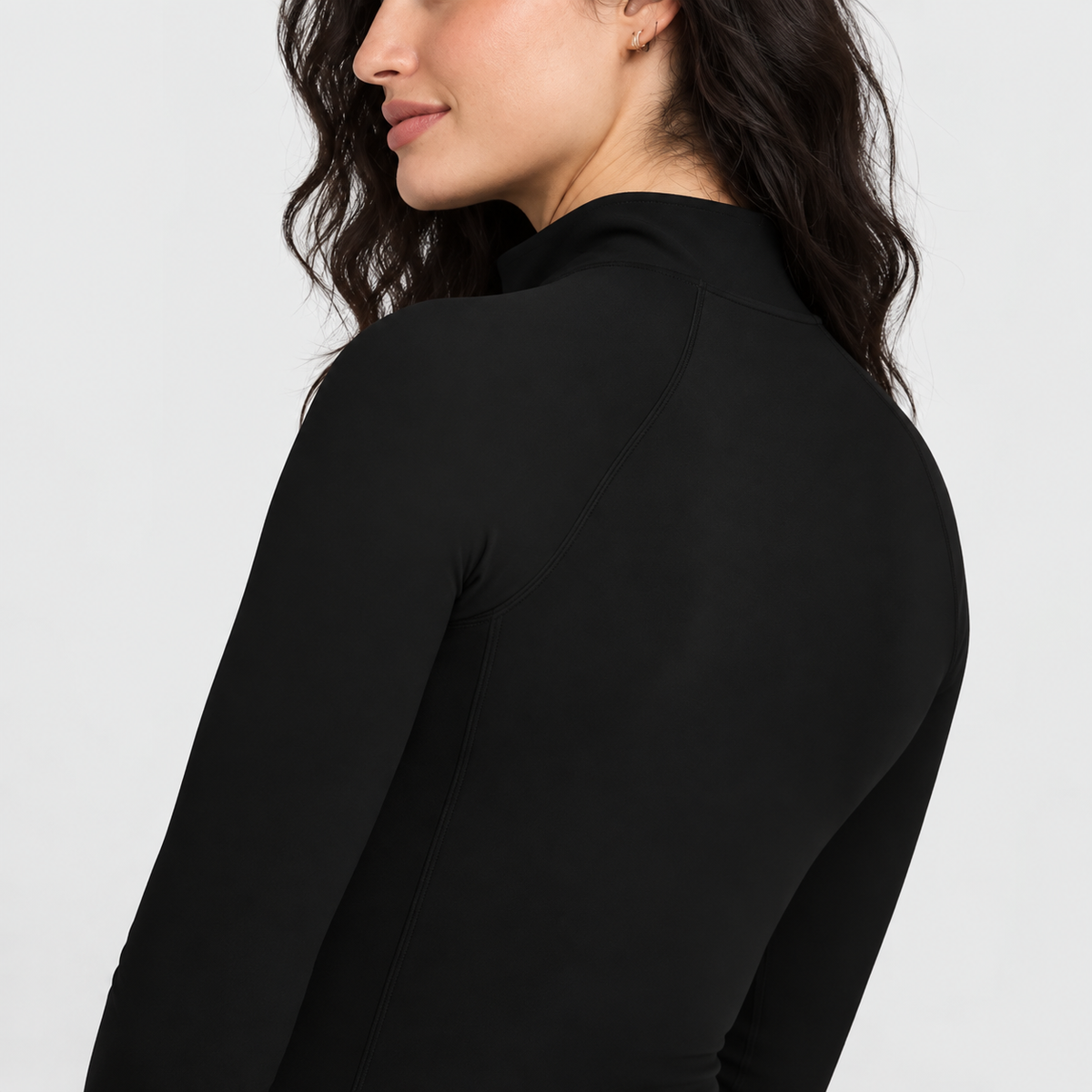 Veste zippée EVEO Sculpt noire
