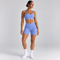 Shorts de sport SculptForm™ 6" – Bleu clair