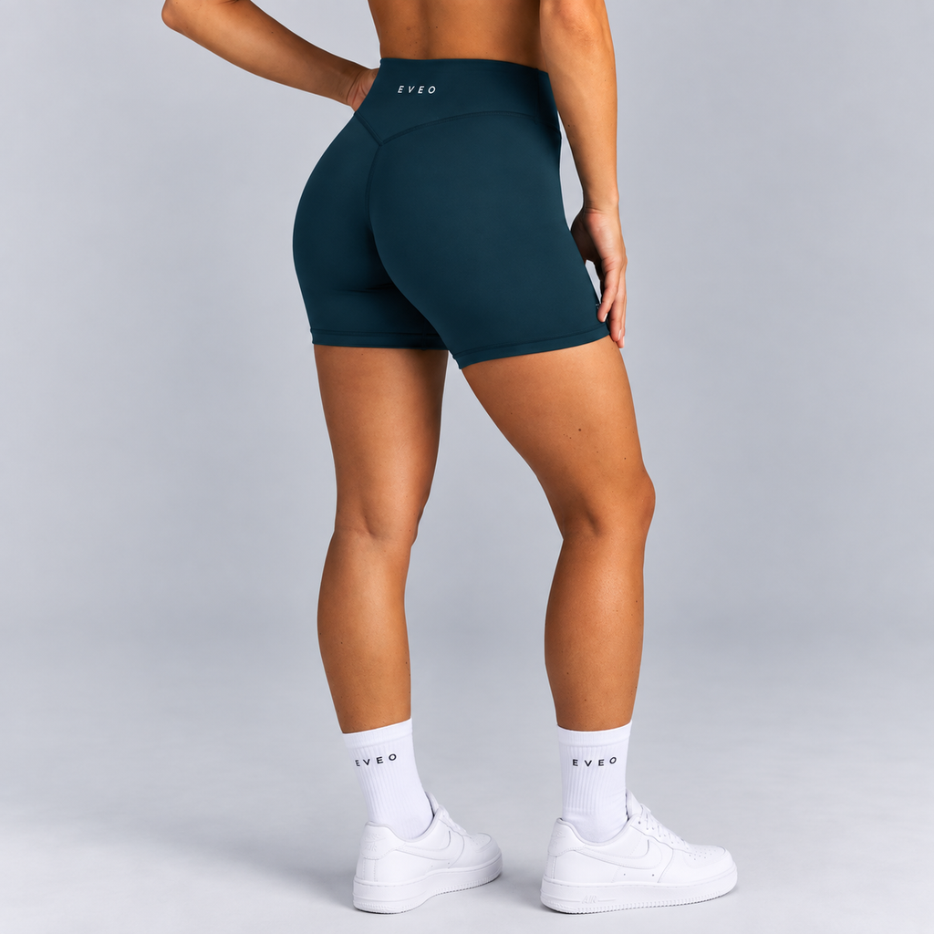 Shorts taille haute MotionSculpt™ 6 po Rouge