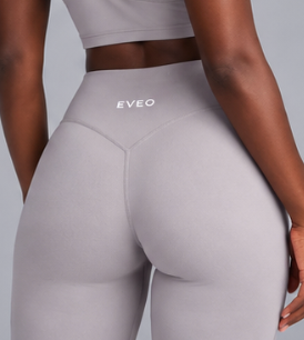 Pantalon évasé taille haute - Gris