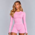 Haut à manches longues Sculpt - Rose