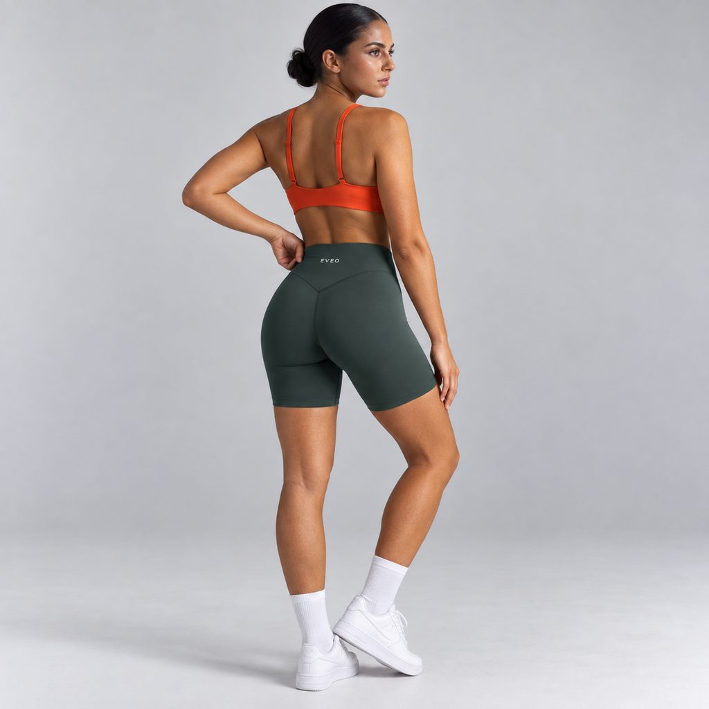 Shorts de sport SculptForm™ 6" – Orange