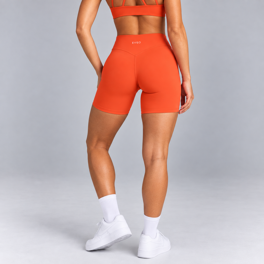 Shorts de sport SculptForm™ 6" – Orange