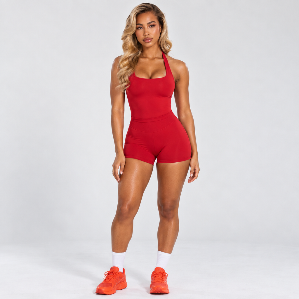 Sculpt Seamless Top - Red
