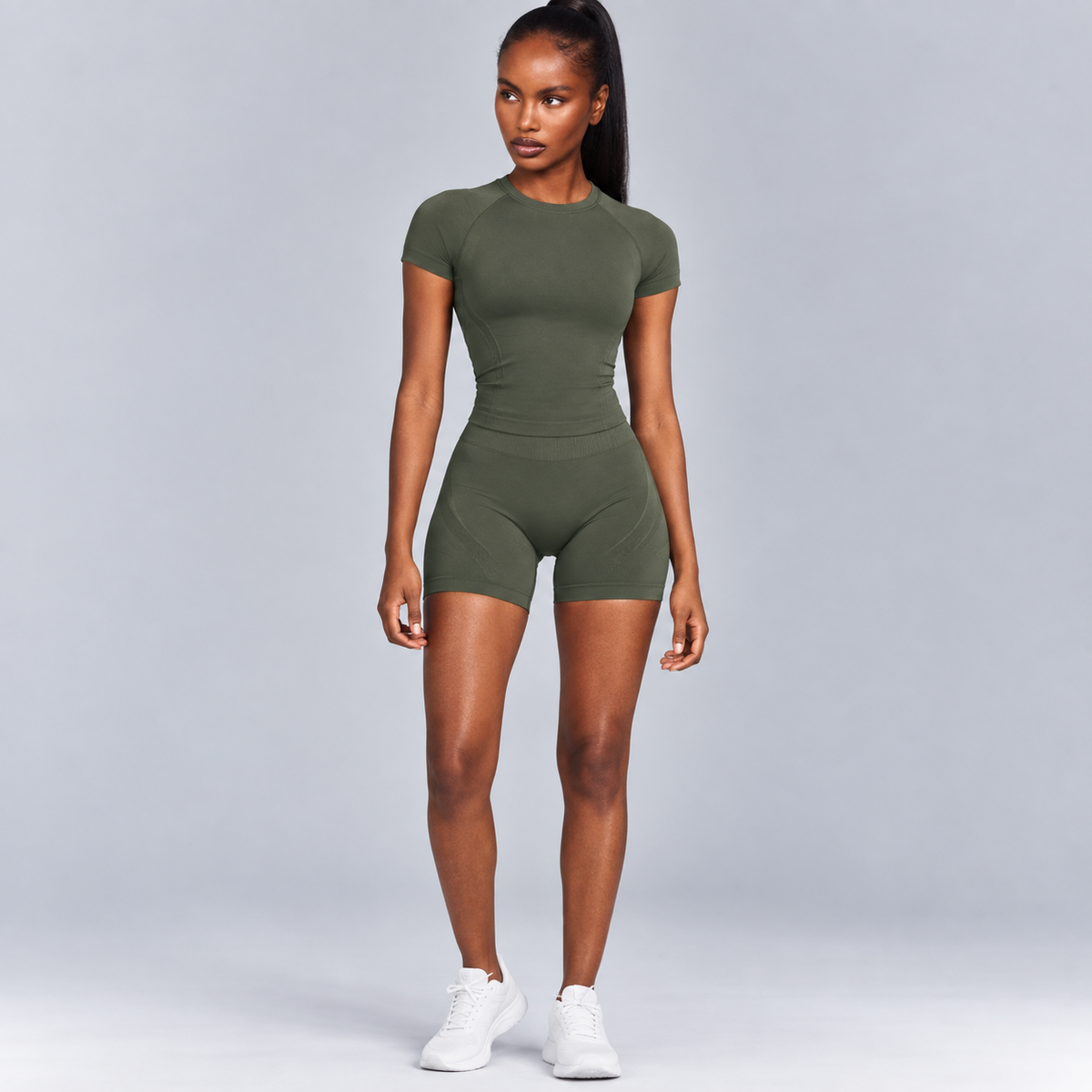 Haut sans coutures SecondSkin™ - Blanc